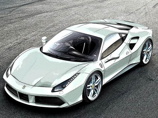 Ferrari 488 Spider x Hummer H2